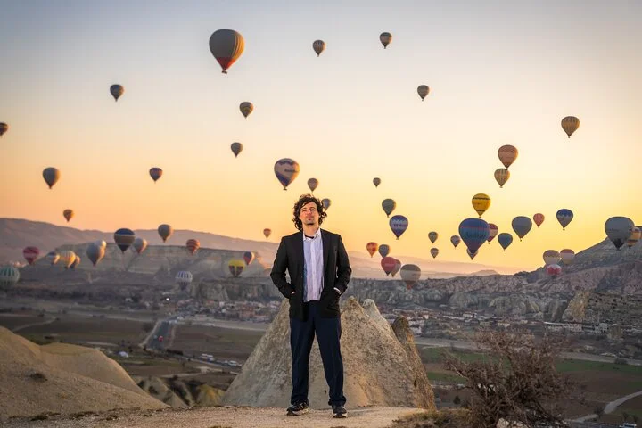 Photoshoot Experience in Cappadocia with Flying Dress