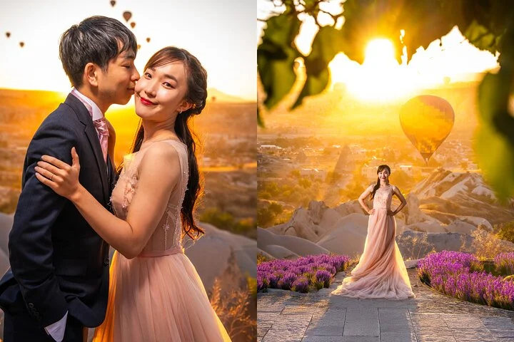 Photoshoot Experience in Cappadocia with Flying Dress