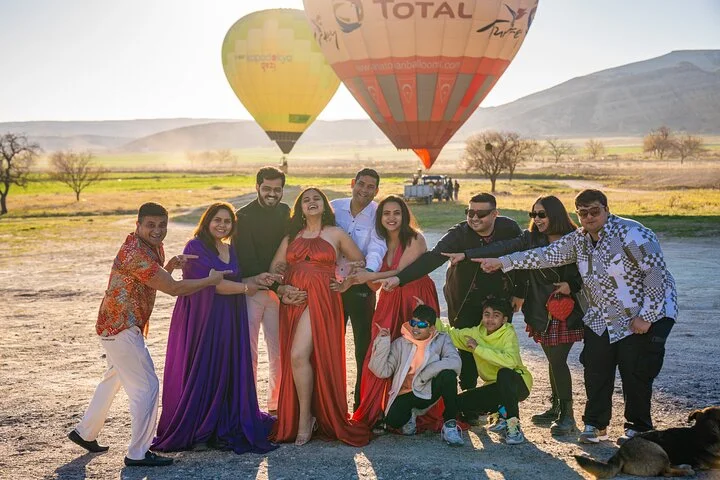 Photoshoot Experience in Cappadocia with Flying Dress