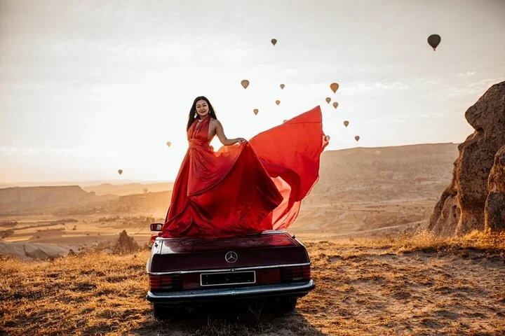 Private Classic Car Tour in Capadoccia with Pick Up