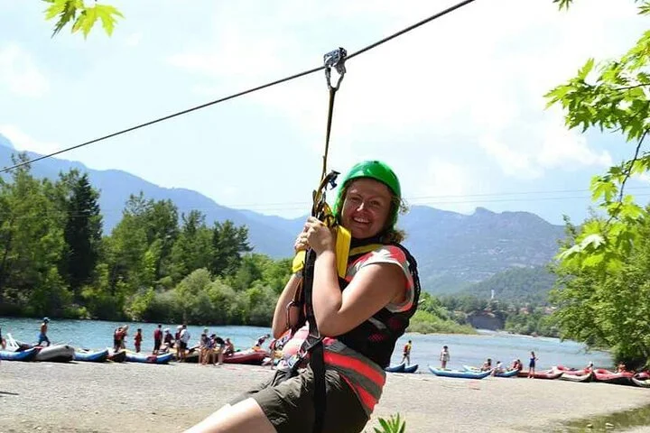 Rafting Canyoning and Zipline Best Outdoor Activity from Antalya