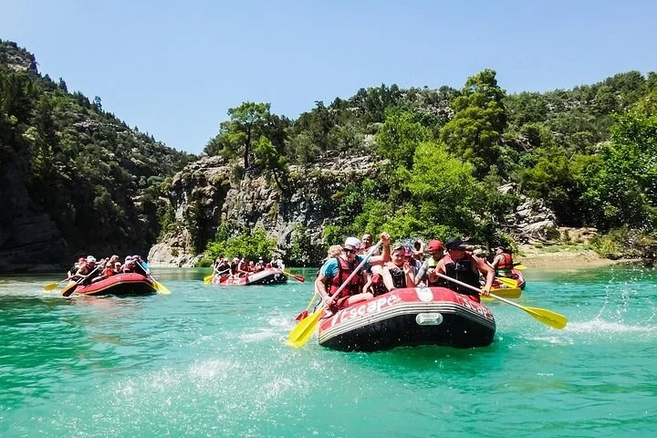 Rafting Canyoning and Zipline Experience from Antalya