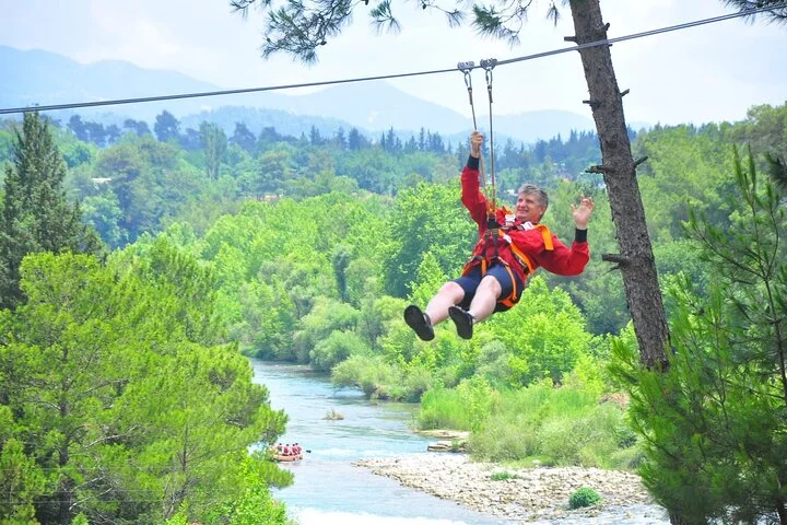 Rafting + Quad or Buggy + Jeep + Zipline