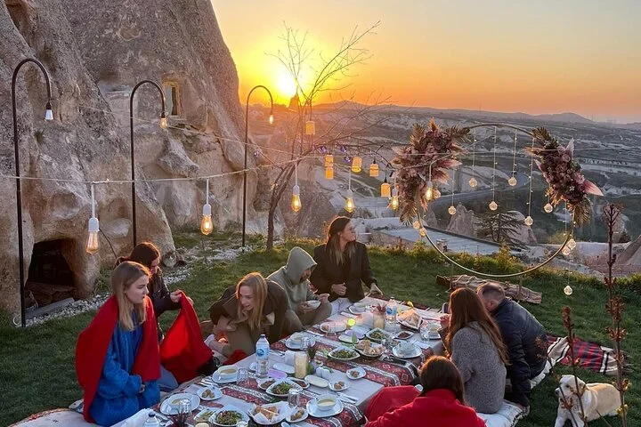 Romantic Cappadocia Sunset Dinner and Wine