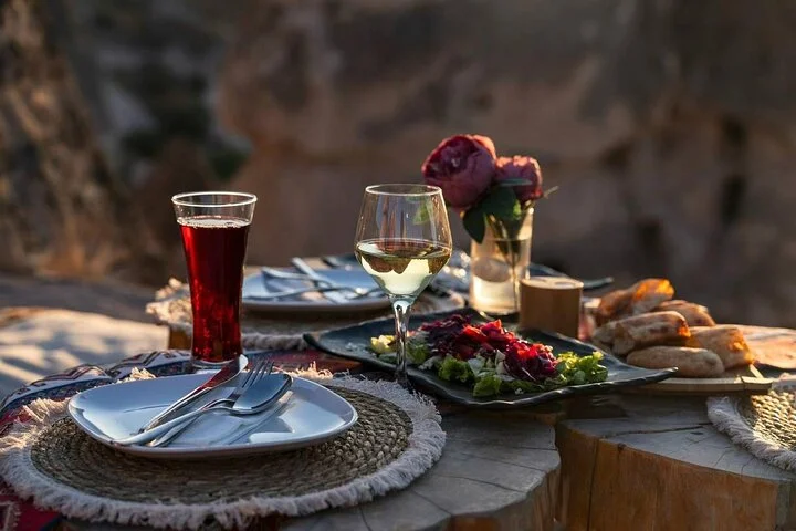 Romantic Cappadocia Sunset Dinner and Wine