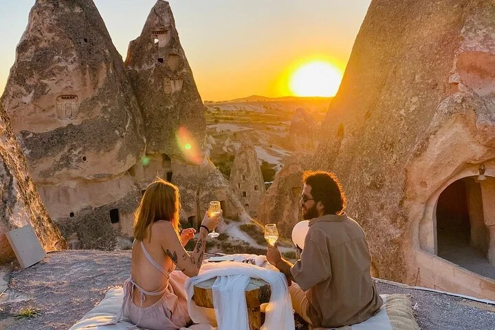 Romantic Cappadocia Sunset Dinner and Wine