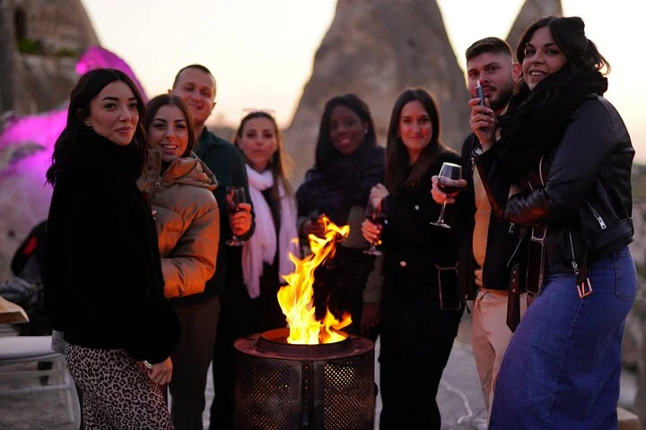 Romantic Cappadocia Sunset Dinner and Wine