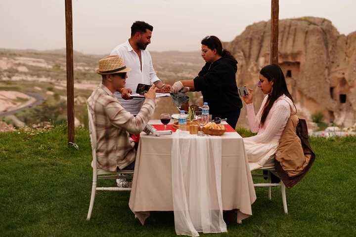 Romantic Cappadocia Sunset Dinner and Wine