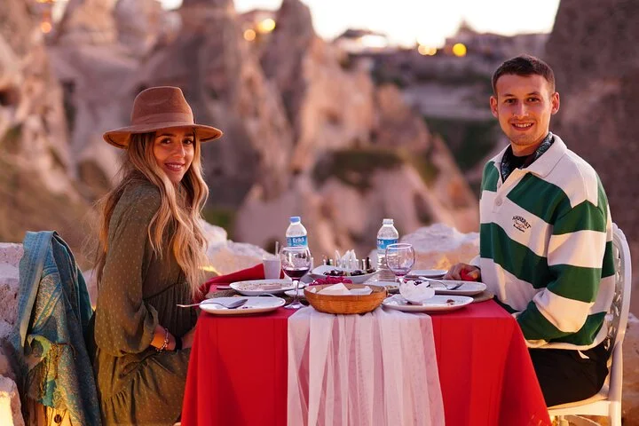 Romantic Cappadocia Sunset Dinner and Wine