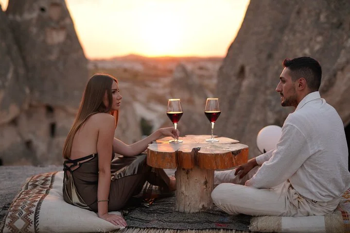 Romantic Cappadocia Sunset Dinner and Wine