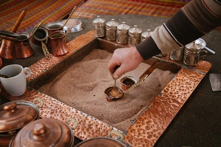 Sand-Brewed Turkish Coffee Workshop in Cappadocia