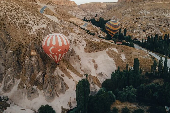Soganli Valley Hot Air Balloon Ride at Sunrise