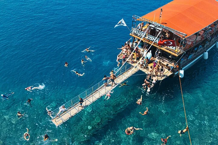 Suluada Boat Tour From Antalya (Maldives of Turkey) with Lunch & Hotel Transfer