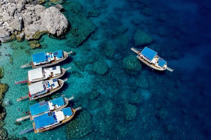 Suluada Boat Tour From Antalya (Maldives of Turkey) with Lunch & Hotel Transfer