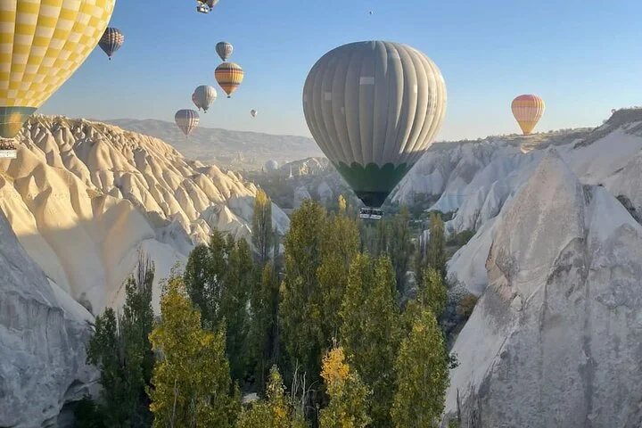 Sunrise Hot Air Balloon Flights in Goreme Valleys