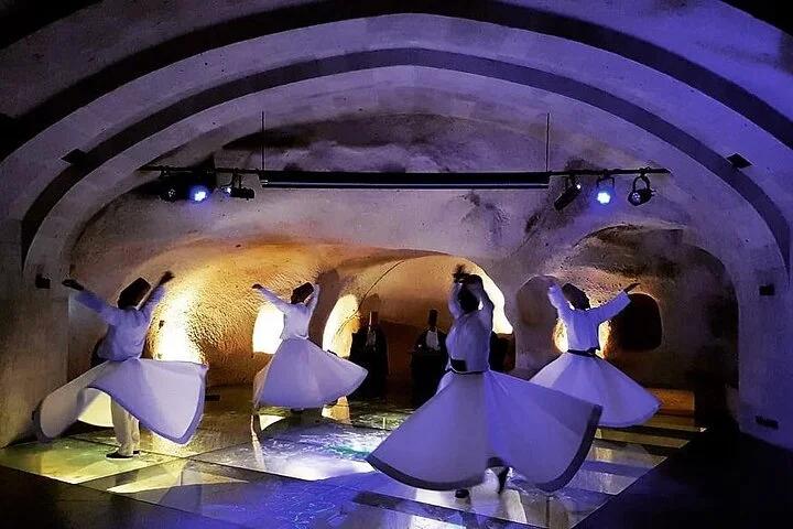 Traditional whirling Dervishes Dance Show in Cappadocia