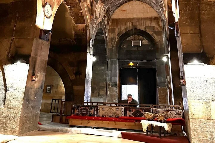Traditional whirling Dervishes Dance Show in Cappadocia