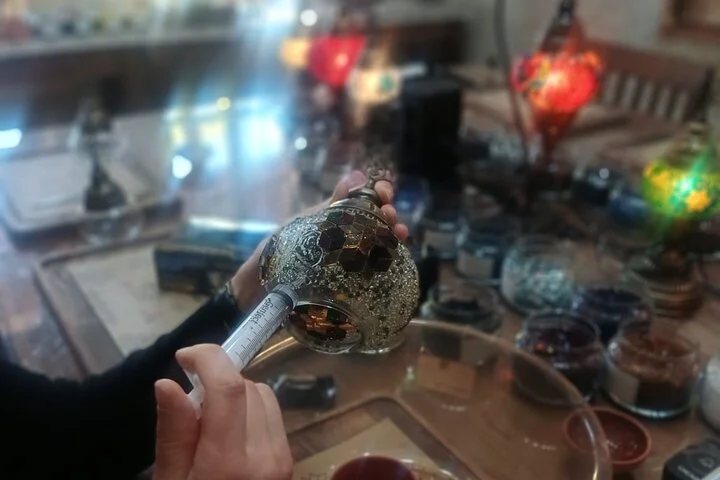 Turkish Mosaic Lamp Workshop Create Your Own Unique Lamp