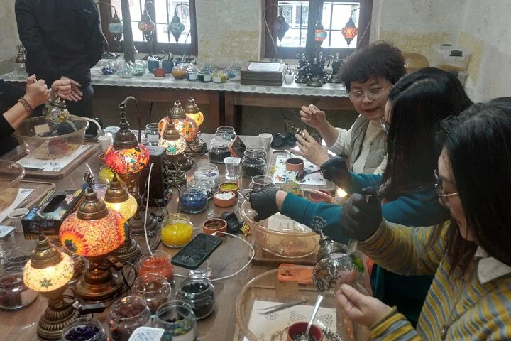 Turkish Mosaic Lamp Workshop Create Your Own Unique Lamp
