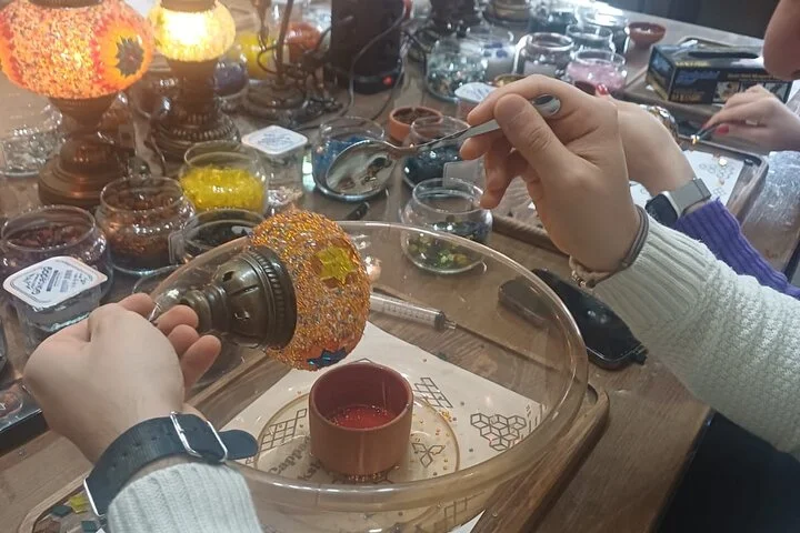 Turkish Mosaic Lamp Workshop Create Your Own Unique Lamp