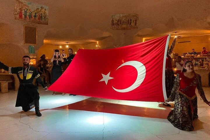 Turkish Night Show With Dinner in a Cave Restaurant