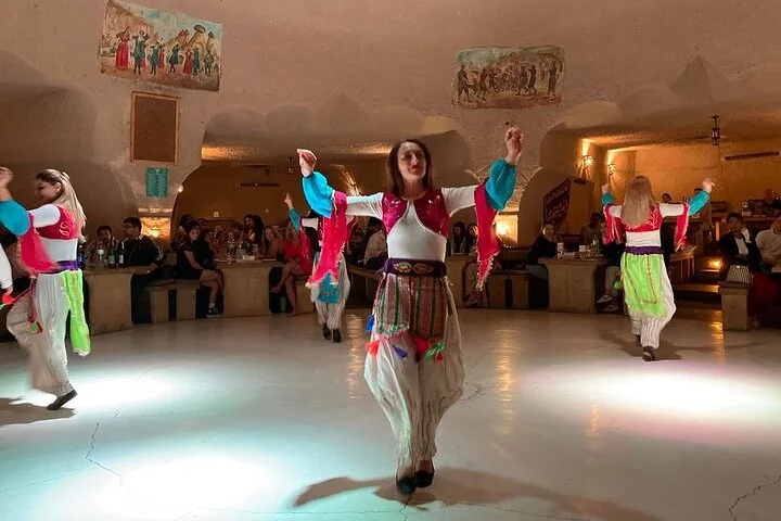 Turkish Night Show With Dinner in a Cave Restaurant