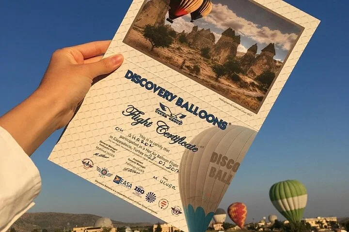 Unrise Cappadocia Hot Air Balloon First Flight-Hotel Transfer