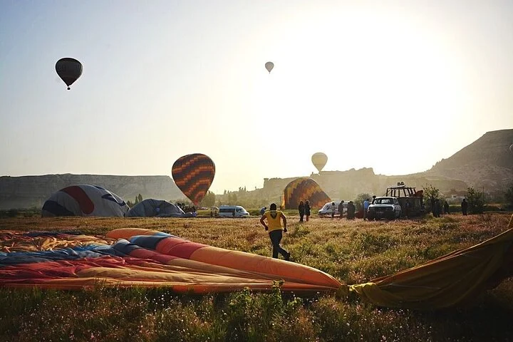 Unrise Cappadocia Hot Air Balloon First Flight-Hotel Transfer