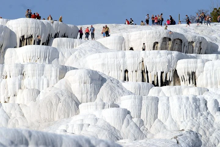 White Travertines Tour From Pamukkale - Small Group