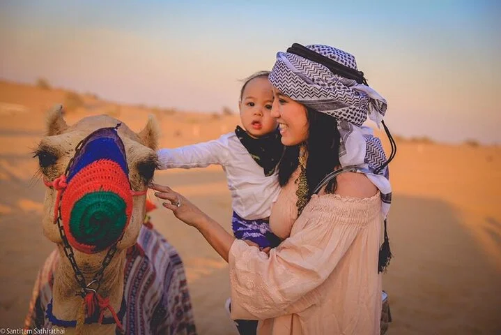 1-Hour Desert Buggy Self-Drive Adventure: Camel Ride & Sandboard