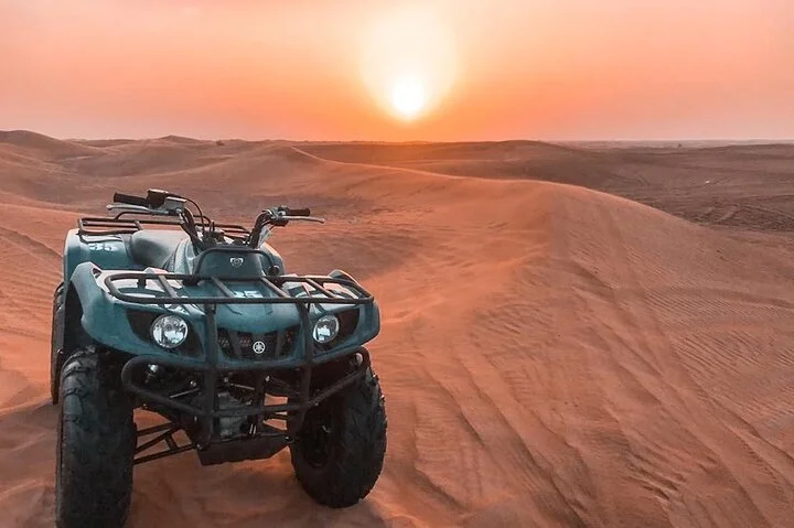 1-Hour Quad Biking Tour with Transfer from Dubai