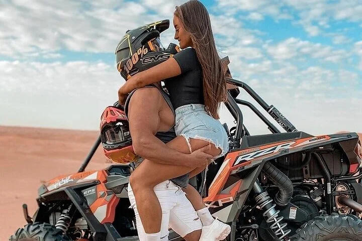 1-Hour Quad Biking Tour with Transfer from Dubai