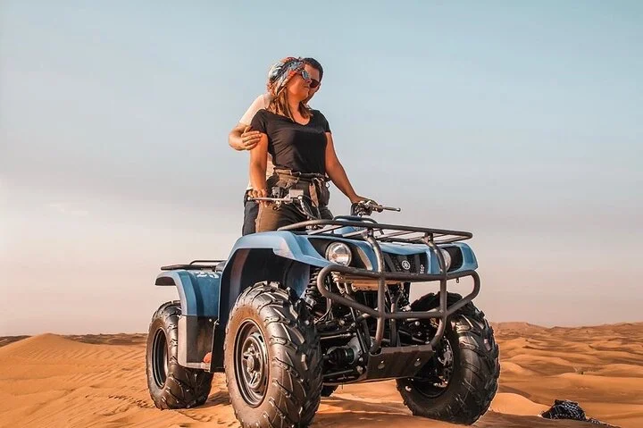 1-Hour Quad Biking Tour with Transfer from Dubai