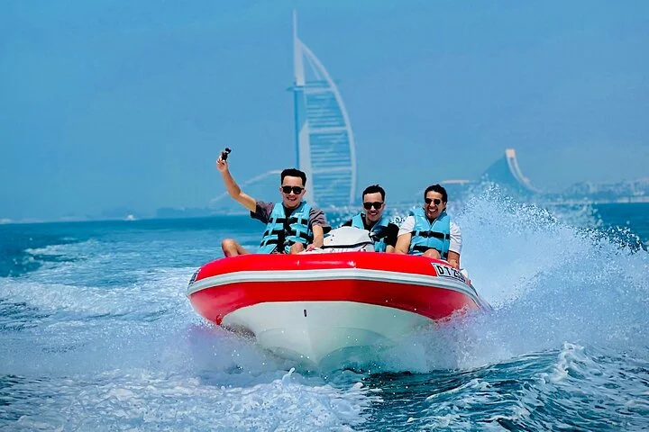 120 MINUTES Dubai Private Self-Drive SeaKart Jet Ski Boat Tour