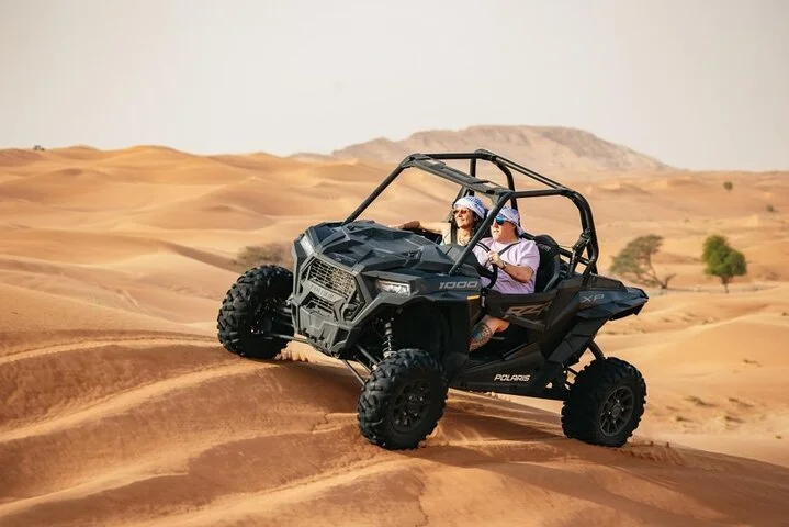 1Hour Red Dunes Desert Buggy Adventure with Camel Ride Experience