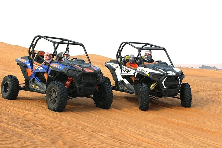 1Hour Red Dunes Desert Buggy Adventure with Camel Ride Experience