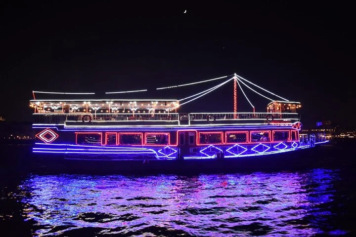 2-Day Tour at Dubai with Cruise Dinner and Desert Safari Dinner