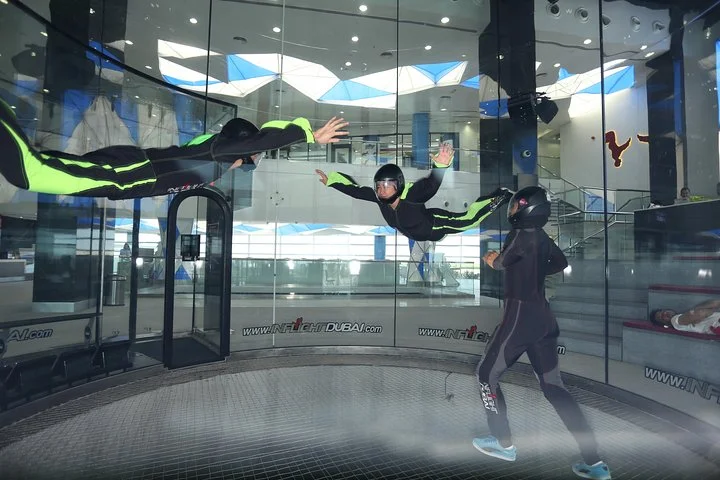 2 indoor skydiving flights