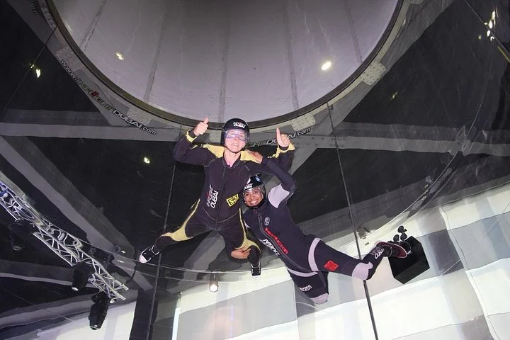 2 indoor skydiving flights