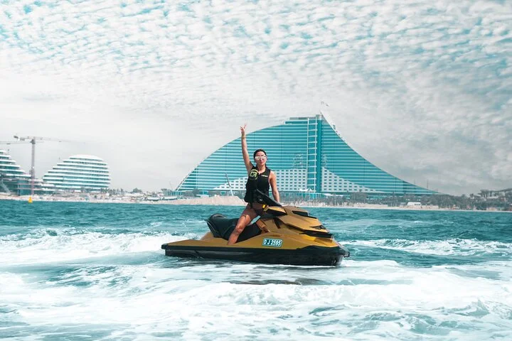 24 Karat Gold Jet Ski Adventure with Burj Khalifa View