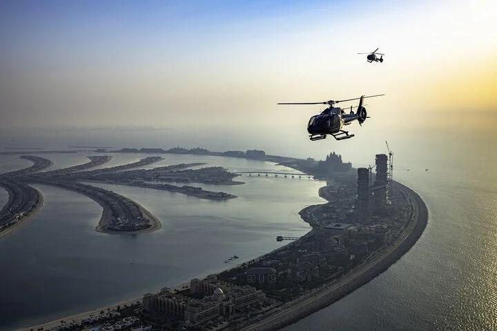 25 Minute Helicopter Ride in Dubai with optional Transfers