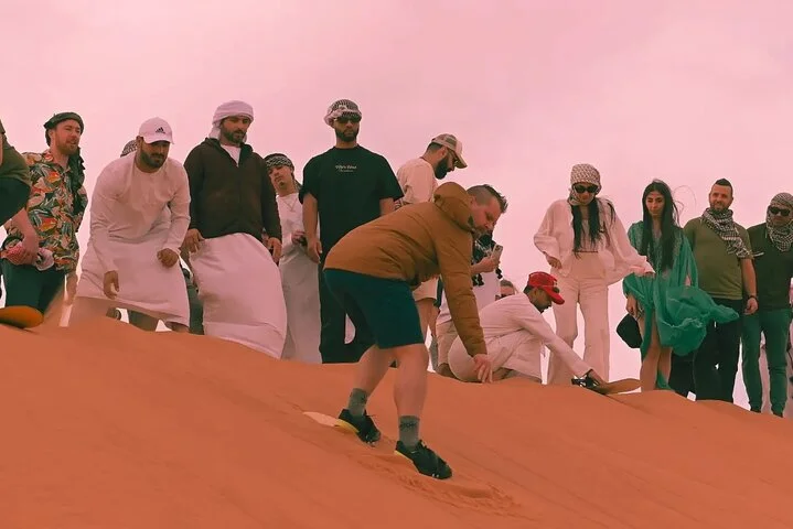 4 Hour Morning/Evening Desert Safari - Camel Ride & Sand Boarding