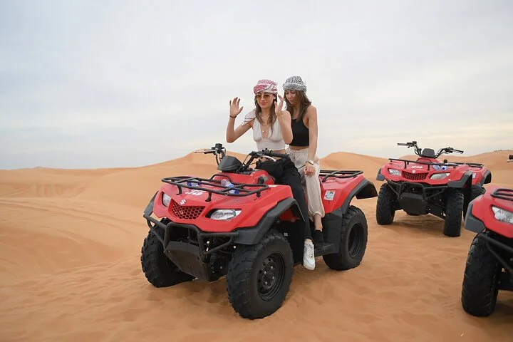 4 Hour Morning/Evening Desert Safari - Camel Ride & Sand Boarding