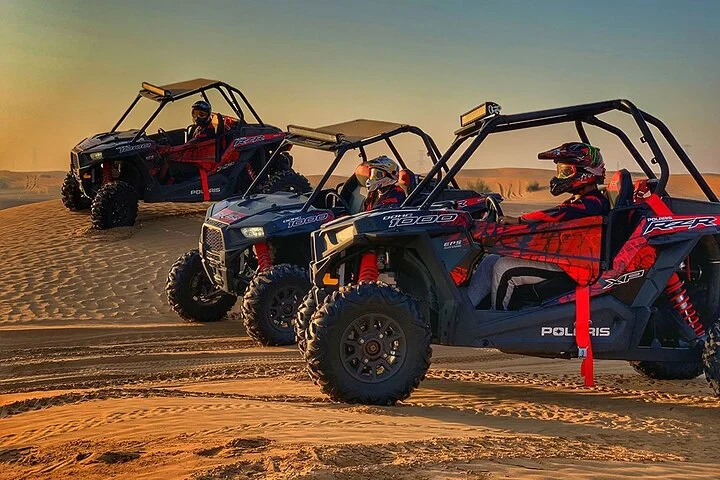 4-Hour Multi-Activity Experience with Polaris 1000cc Buggy Ride on Dubai Desert