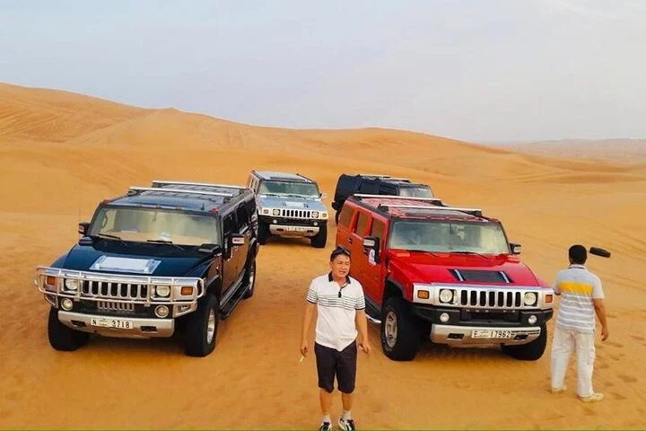 4-Hour Private Morning Adventure Hummer Desert Safari in Dubai