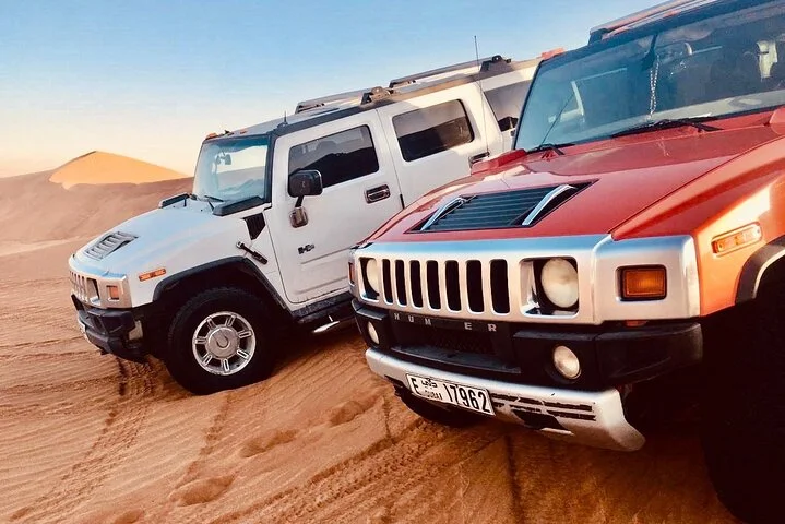 4-Hour Private Morning Adventure Hummer Desert Safari in Dubai