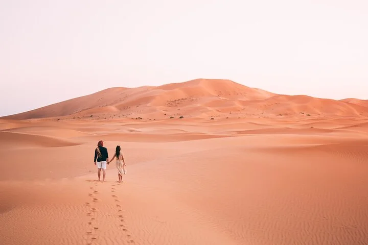 4 Hours Evening Desert Safari Camel Ride Sand Boarding