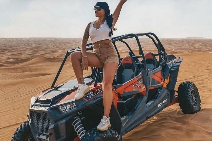 4 Seater Polaris Buggy Tour Dubai With Transport For 1 Hour