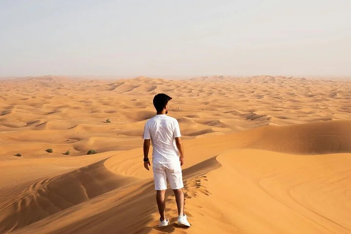 4x4 Red Dune Dubai Desert Safari, Dune Bash, Camel Ride & BBQ