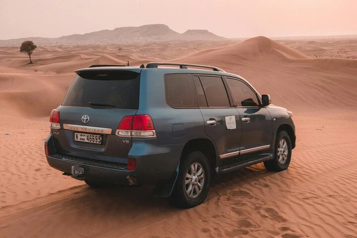 4x4 Red Dune Dubai Desert Safari, Dune Bash, Camel Ride & BBQ